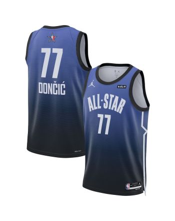 Luka Doncic 77 2023 NBA All-Star Game Swingman Jersey - Blue