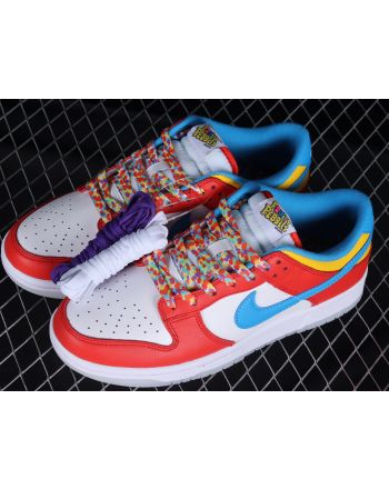 Nike Dunk Low QS LeBron James Fruity Pebbles Shoes Sneakers