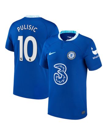 Christian Pulisic 10 Chelsea 2022/23 Home Player Jersey - Blue