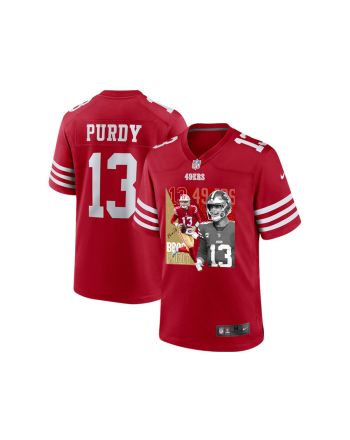 Brock Purdy 13 San Francisco 49ers The Son of Steel Game YOUTH Jersey - Scarlet