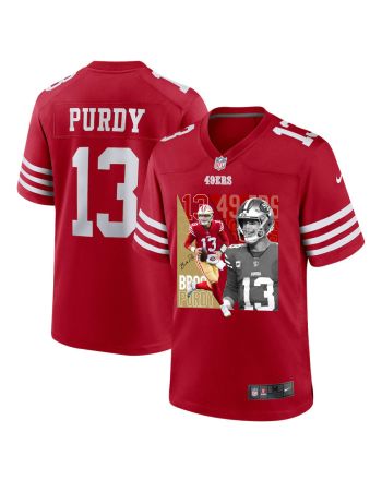 Brock Purdy 13 San Francisco 49ers The Son of Steel Game Men Jersey - Scarlet