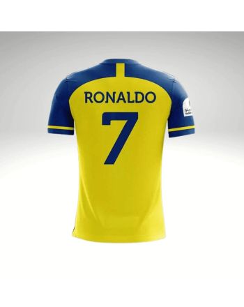 Cristiano Ronaldo #7 Al-Nassr FC Men Jersey - Yellow