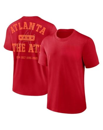 Atlanta Braves Statement Game Over T-Shirt - Red