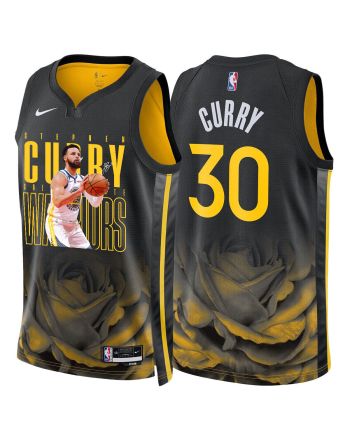 Stephen Curry 30 Golden State Warriors Legacy 2022-23 Jersey - Screen Print Graphics