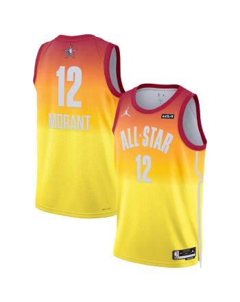 Ja Morant 12 2023 NBA All-Star Game Swingman Jersey - Orange