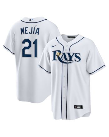 Francisco Mejía 21 Tampa Bay Rays Home Team Men Jersey - White