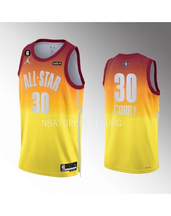 Stephen Curry 30 Golden State Warriors 2023 NBA All-Star Men Jersey - Orange