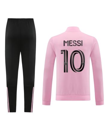 Lionel Messi 10 Inter Miami FC 2023/24 Training Anthem Jacket Tracksuit - Pink