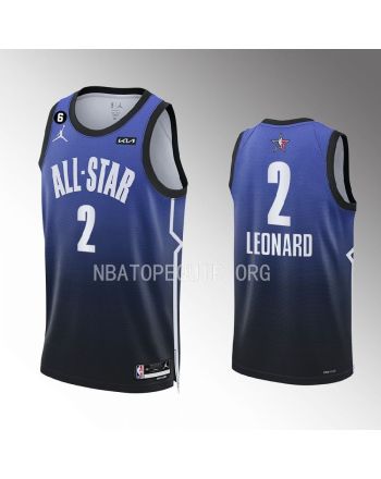 Kawhi Leonard 2 Los Angeles Clippers 2023 NBA All-Star Men Jersey - Orange