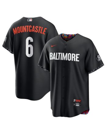 Ryan Mountcastle 6 Baltimore Orioles 2023 City Connect Men Jersey - Black