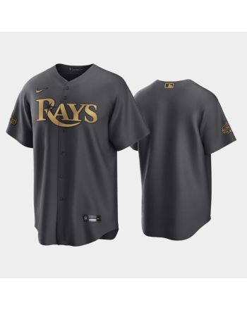 Tampa Bay Rays 2022-23 All-Star Game AL Charcoal Jersey
