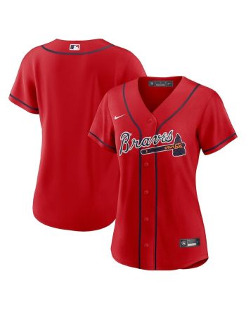 Atlanta Braves Women's Alternate Team Jersey - Red