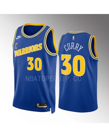 Golden State Warriors Stephen Curry 23 2022-23 Classic Edition Blue Men Jersey Swingman