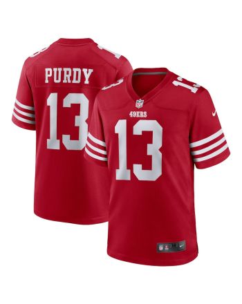 Brock Purdy 13 San Francisco 49ers Game Player Jersey - Scarlet