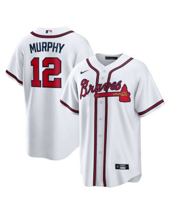 Sean Murphy 12 Atlanta Braves Men Jersey - White