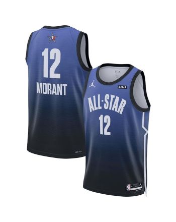 Ja Morant 12 2023 NBA All-Star Game Swingman Men Jersey - Blue