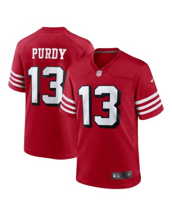 Brock Purdy 13 San Francisco 49ers Alternate Game Player Jersey - Scarlet