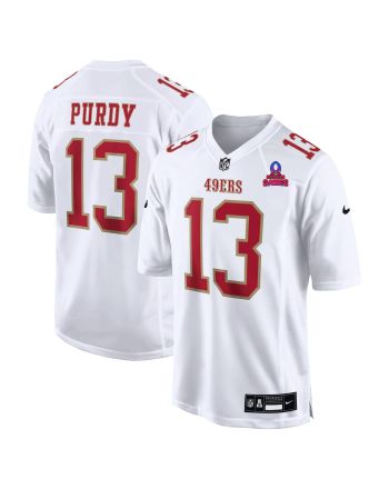 Brock Purdy 13 San Francisco 49ers 2024 Pro Bowl Patch Fashion Game Men Jersey - Tundra White