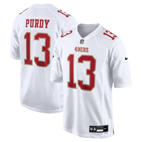 Brock Purdy 13 San Francisco 49ers Fashion Game Men Jersey - Tundra White