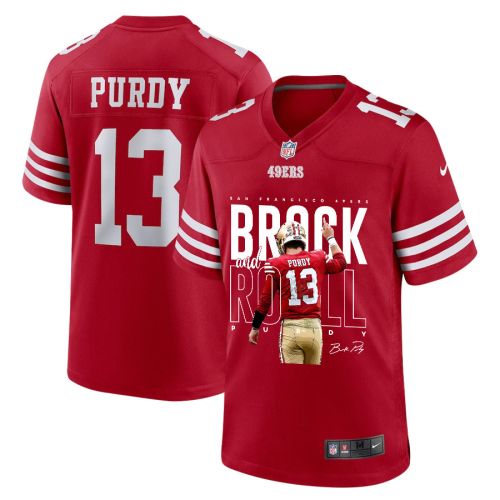 Brock Purdy 13 San Francisco 49ers Road to Greatness Red Game Jersey - Men